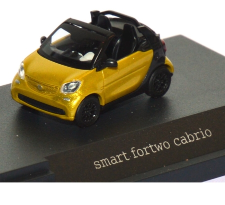 Smart Fortwo Cabrio 2015 gelb