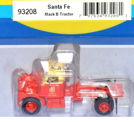 Mack B Tractor, SF Santa Fe Solozugmaschine rot
