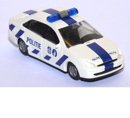 Ford Focus Politie Polizei Belgien weiß