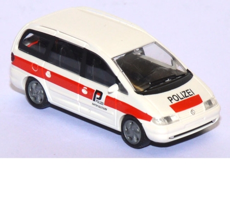 VW Sharan Polizei Kanton Solothum Schweiz weiß
