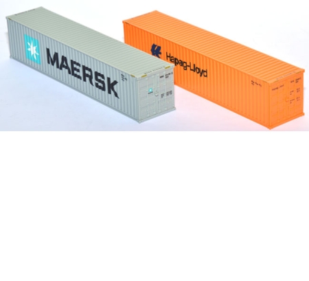 Container 40 ft. 2 Stück Maersk + Hapag-Lloyd