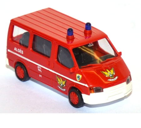 Ford Transit Bus Feuerwehr Alges Portugal rot