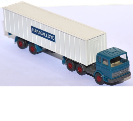 Mercedes-Benz LPS 2232 Containersattelzug Hapag/Lloyd azurblau