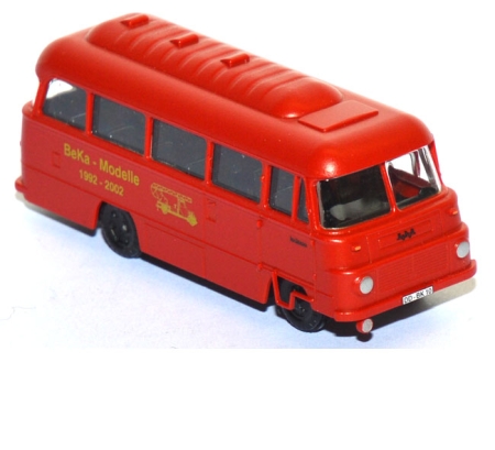 Robur LO 3000 Bus 10 Jahre BeKa rot