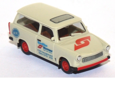 Trabant 601 S Universal Spedition Wormser grauweiß