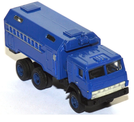 KamAZ 5410 Werkstattkoffer THW-blau