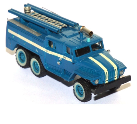 SIL / ZIL 131 Tanklöschfahrzeug Feuerwehr blau