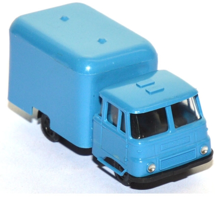 Robur LO 2501 Rundkoffer-LKW hellblau