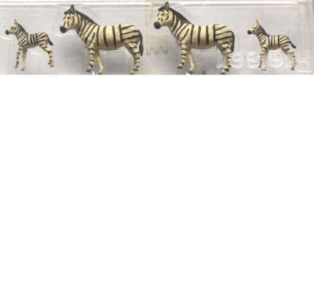 Figuren Zebras 4 Stück