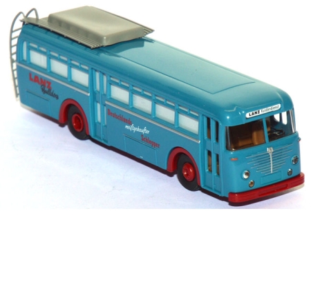 Büssing 6500 Bus Lanz Bulldog blau