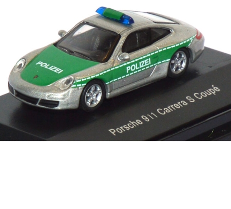 Porsche 911 Carrera S Coupe Polizei grün