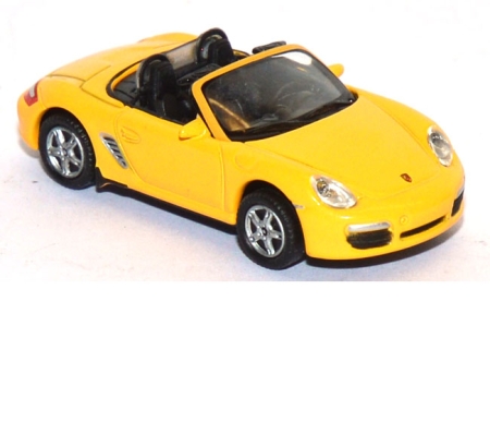 Porsche Boxter S offen gelb