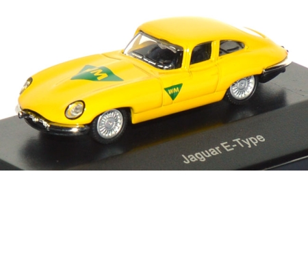 Jaguar E-Type Coupé WM Fahrzeugteile gelb