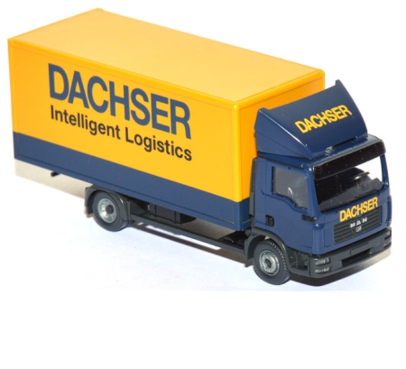 MAN TGL Koffer-LKW Dachser kobaltblau