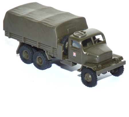 Praga V3S Pritschen-LKW mit Plane Militär - ASK grün