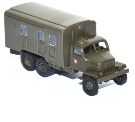 Praga V3S Koffer-LKW Militär - ASK grün