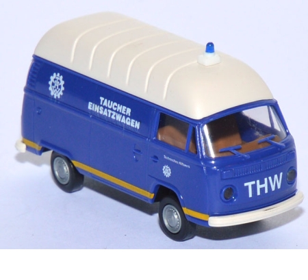 VW T2 Kasten Hochdach THW Taucher Einsatzwagen