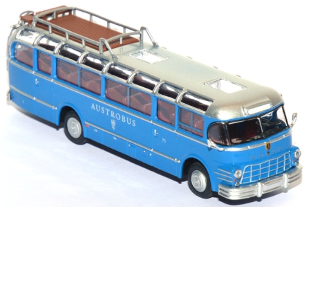 Saurer 5 GVF-U Reisebus Austrobus blau