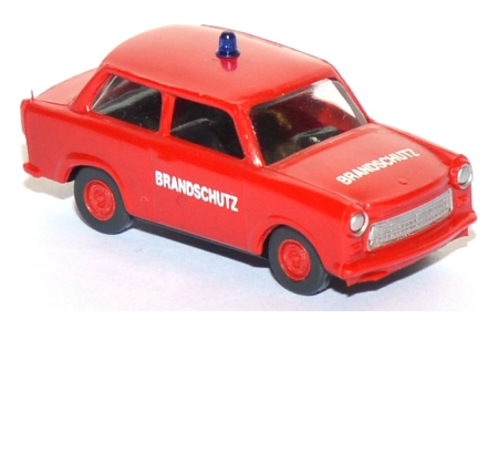 Trabant 601 S Limousine Brandschutz / Feuerwehr rot