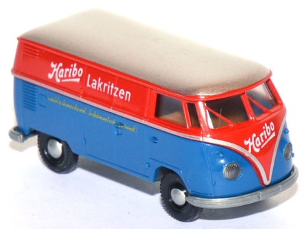 VW T1 Kasten Haribo Lakritzen rot / blau