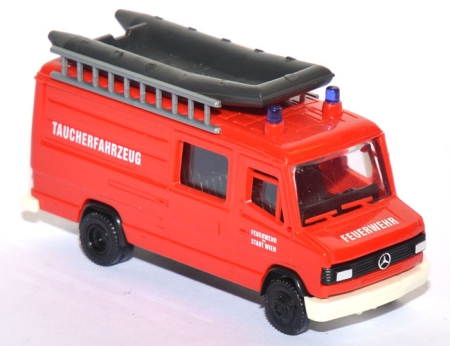 Mercedes-Benz 507 Feuerwehr Wien - Taucherfahrzeug rot 44353