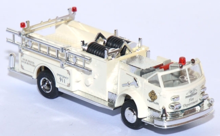 American LaFrance Pumper Cabrio Feuerwehr weiß 46017