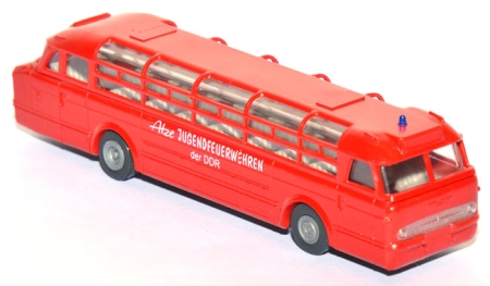 Ikarus 55 Reisebus - Atze Jugendfeuerwehren der DDR rot