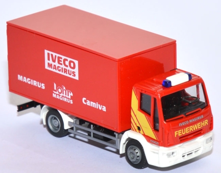 Iveco Magirus Koffer-LKW Magirus / Lohr / Camiva Feuerwehr rot