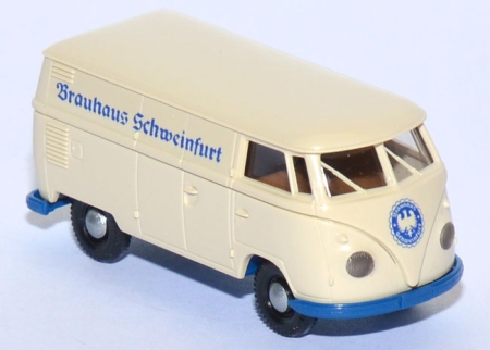 VW T1 Kasten Brauhaus Schweinfurt cremeweiß