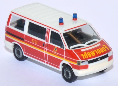 VW T4 Bus ELW Berliner Feuerwehr rot