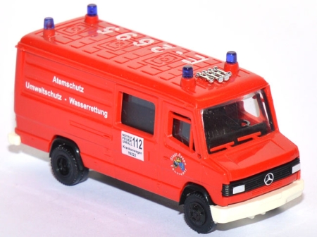 Mercedes-Benz 507 D Kasten Gerätewagen Feuerwehr Essen rot 44347