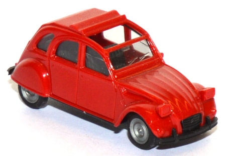 Citroen 2 CV 6 Ente offen rot