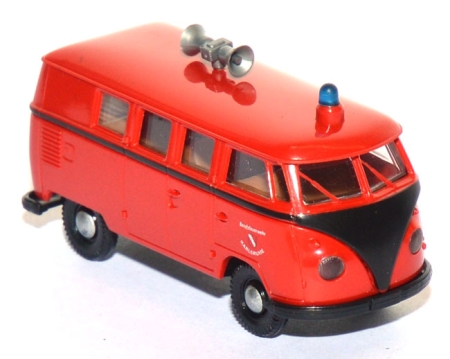 VW T1 Bus Berufsfeuerwehr Karlsruhe rot