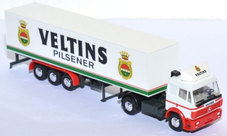 Mercedes-Benz SK Koffersattelzug Veltins Pilsener weiß