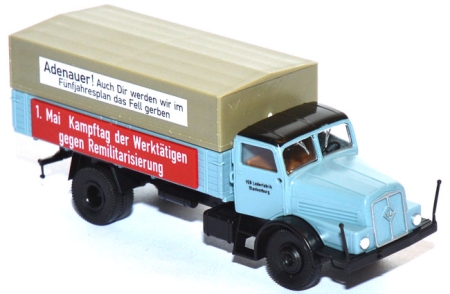 IFA H6 Pritschen-​LKW + Wartburg 311 - 10 Jahre Wende