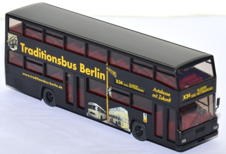 MAN D 89 Doppeldeckerbus Traditionsbus Berlin schwarz