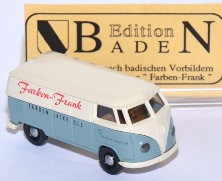 VW T1 Kasten Farben-Frank graublau