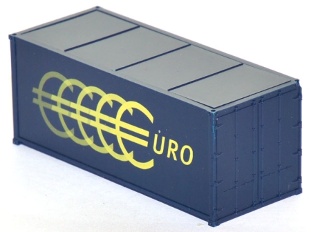 Container 20 ft. €uro blau