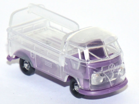 VW T1 Pritsche Durchblick Reinhardt Modellspielwaren transparent