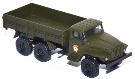 Ural 452 Pritschen-LKW 6x6 Russische Garde - Militär grün