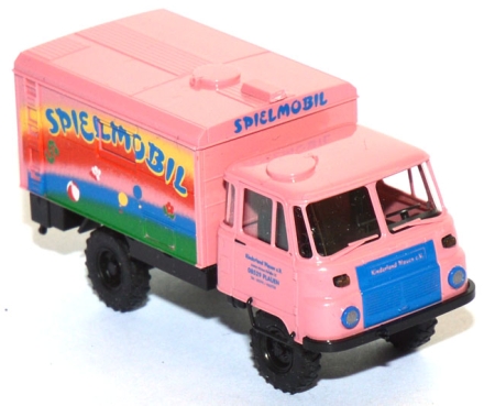 Robur LO 2002 A 4x4 Koffer Spielmobil Plauen 50223
