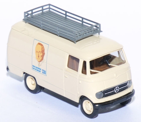 Mercedes-Benz L319 Kasten CDU Konrad Adenauer beige