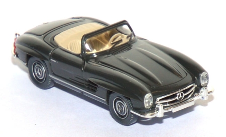 Mercedes-Benz 300 SL Cabriolet / Roadster offen dunkelgrau