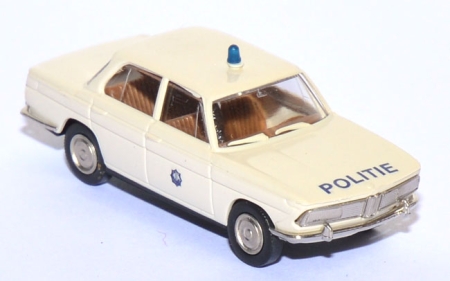 BMW 2000 Politie Polizei cremeweiß