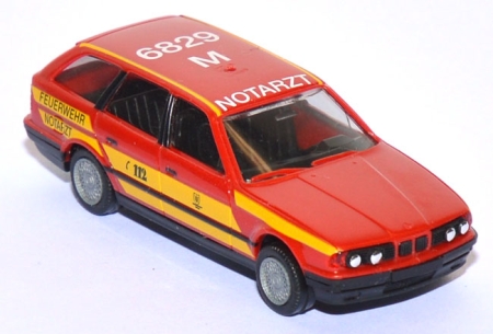 BMW 525i Touring Feuerwehr München rot