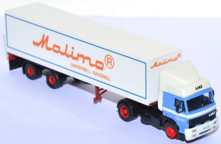 Liaz 110.571 Koffersattelzug Malimo blau