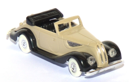 BMW 327 Cabrio offen graubeige