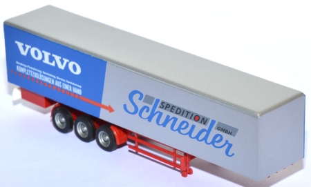 Koffersattelauflieger Volvo Spedition Schneider