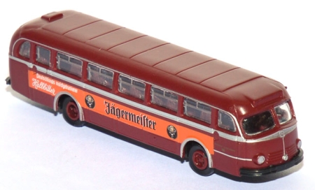 Mercedes-Benz O 6600 H Reisebus DB Jägermeister rot