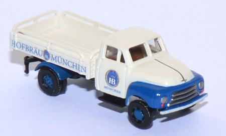 Opel Blitz 1,75 t Getränkepritschen-LKW 1952 Hofbräu München